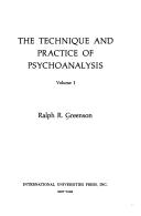 Technique and Practice of Psychoanalysis