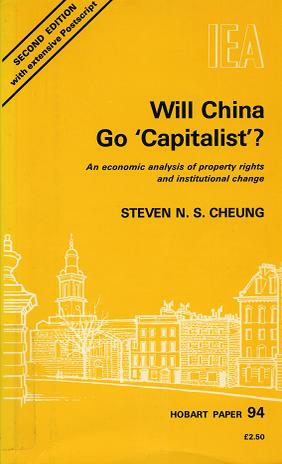 will china go 'capitalist'?
