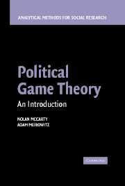 Political Game Theory